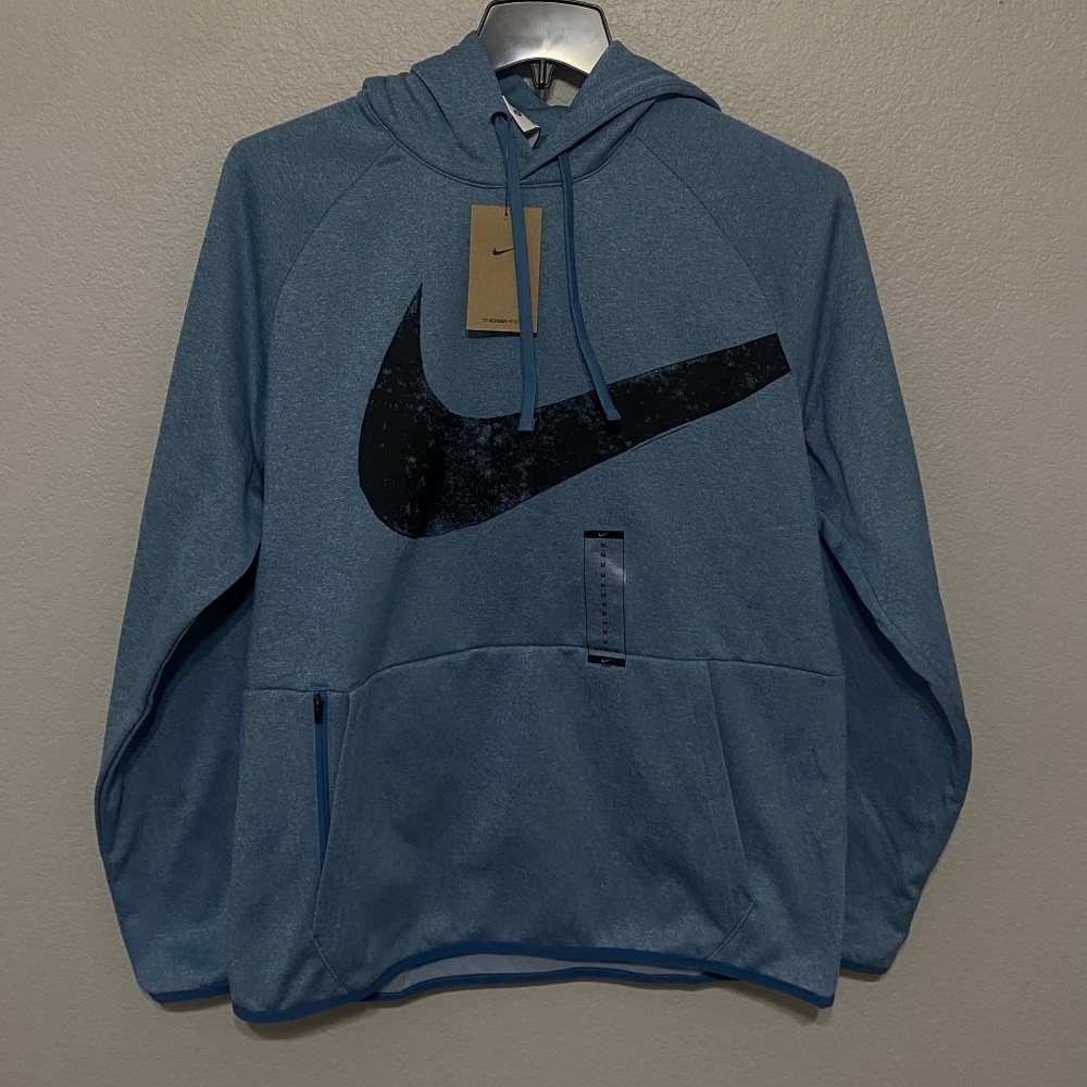 Nike hoodie blue size M